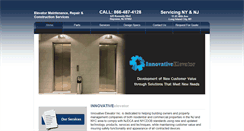 Desktop Screenshot of innovativelevator.com